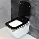 Унитаз DUSEL CUBIS CHIC STYLE подвесной DWHT10201030CS с сиденьем Soft Close дюропласт - изображение 13