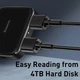 USB-хаб Baseus Type-C 4в1|4xUSB2.0, Micro USB Power Supply| - зображення 4