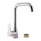 Змішувач для кухні Lidz Nicole 014F1 (k35) LDNIC014F1CRM22010 Chrome - зображення 1