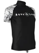 Футболка солнцезащитная Aqua Lung Rash Guard Aqua BW UPF 50+ женская (черно-серый) S (CL1980109S) - изображение 2