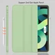 Силиконовый чехол обложка + Pencil Holder BBM1 для iPad Air 4 2020/Air 5 2022 10,9"/Air 11" 2024(M2)/2025(M3)/2026(M4) Зеленый Оливковый - изображение 6