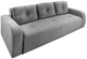 Двуспальный Ортопедический Диван Cleo 111 x 236 x 90H Bestseller Серый - изображение 1