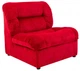 Крісло Richman Візит 870 x 850 x 850H см Кордрой 203 Червоне - зображення 1