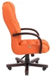 Офісне Крісло Керівника Richard Fly 2218 Wood М2 AnyFix Помаранчеве - зображення 3