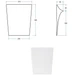 Ванна Besco Talia 140x70 (WAT-140-PK) - изображение 6
