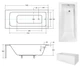 Ванна Besco TALIA 130x70 (WAT-130-PK) - зображення 4