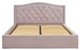 Ліжко Двоспальне Scarlett Comfort 180 х 190 см Riviera 65 С1 З підйомним механізмом та нішою для білизни Рожеве - зображення 2