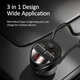 Адаптер автомобільний USAMS C22 Dual USB Car Charger With 3IN1 Spring Cable US-CC119 | 2USB, 3.4A | - зображення 2