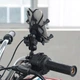 Держатель для мотоцикла Motorace крепление телефона на руль зеркало мопеда c USB зарядкой на 2А - изображение 4