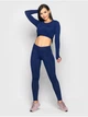 Костюм для фитнеса (рашгард и лосины) Go Fitness 90002-1 размер 42-44 - изображение 1