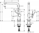 Смеситель-кран кухонный HANSGROHE Talis M54 270 72840000 - изображение 2