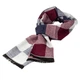 Мужской шарф в клетку LuxWear MS1002 multicolor - изображение 3