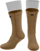 Носки тактические флисовые 8-in 281z Polartec Classic 200 Coyote Brown M - изображение 1