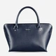 Женская кожаная сумка BlankNote Midi BN-BAG-24-navy-blue Темно-синяя - изображение 1