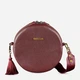 Сумка кросс-боди женская кожаная BlankNote Круглая Tablet BN-BAG-23-marsala Марсала - изображение 1