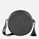 Сумка кросс-боди женская кожаная BlankNote Круглая Tablet BN-BAG-23-onyx Оникс - изображение 3