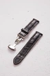 Ремінець для годинника Balabanoff Alligator Padded Watch Strap Чорний - изображение 1