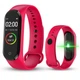 Фітнес-браслет Smart Band M4 0.96"/TFT/Bluetooth 4.0/90mAh/Red (00000007520) - зображення 2
