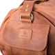 Дорожная сумка мужская Grande Pelle leather-11047 Коричневая - изображение 6
