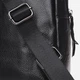 Сумка слинг через плечо мужская из натуральной кожи Laras K101037 Black (ROZ6300004234) - изображение 6