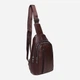 Сумка-слинг мужская кожаная Laras K102096 Brown (ROZ6300004279) - изображение 1