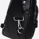 Сумка слинг через плечо мужская из натуральной кожи Laras K105055 Black (ROZ6300004224) - изображение 7