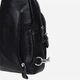 Сумка слинг через плечо мужская из натуральной кожи Laras K105055 Black (ROZ6300004224) - изображение 8