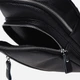 Сумка слинг через плечо мужская из натуральной кожи Laras K105055 Black (ROZ6300004224) - изображение 11