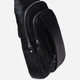 Сумка слінг через плече чоловіча з натуральної шкіри Laras K106601 Black (ROZ6300004223) - зображення 10