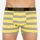 Набор трусов-боксеров мужских хлопковых Puma Yd Bold Stripe Boxer 2P 501001001020 2 шт S Серые с желтым (8718824805009) - изображение 2