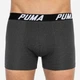 Набор трусов-боксеров мужских Puma Spacedye Stripe Boxer 2P 501002001200 2 шт S Черные с серым (8718824805245) - изображение 4