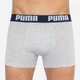 Набір трусів-боксерів чоловічих бавовняних Puma Statement Boxer 2P 501006001010 2 шт S Сині з сірим (8718824805689) - зображення 2