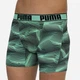 Набор трусов-боксеров мужских Puma Active Boxer Print 2P 501010001003 2 шт XL Зеленые с черным (8718824806037) - изображение 3