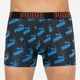 Набір трусів-боксерів чоловічих бавовняних Puma Big Logo Aop Boxer 2P 501012001030 2 шт S Чорні з синім (8718824806327) - зображення 2