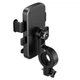 Велотримач для телефону на кермо BOROFONE BH34 Dove bike motorcycle universal holder. Black - зображення 7