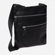 Мужская кожаная сумка Laras K10307-black Черная (ROZ6400008855) - изображение 1