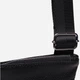 Мужская кожаная сумка Laras K10307-black Черная (ROZ6400008855) - изображение 7