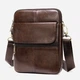 Мужская сумка кожаная Vintage 14990 Коричневая - изображение 3