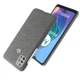 Защитный чехол KSQ Cloth Style для Motorola Moto G10 / Moto G20 / Moto G30 - Grey - изображение 2