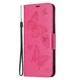 Чехол UniCase Butterfly Pattern для Xiaomi Redmi Note 10 5G / Poco M3 Pro - Rose - изображение 3