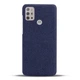 Захисний чохол KSQ Cloth Style для Motorola Moto G10 / Moto G20 / Moto G30 - Blue - зображення 3