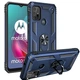 Противоударный чехол с подставкой Deexe Armor Case для Motorola Moto G10 / Moto G20 / Moto G30 - Blue - изображение 1