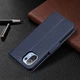 Чехол-книжка с рисунком UniCase Butterfly Pattern для Xiaomi Mi 11 Lite / 11 Lite NE - Dark Blue - изображение 6