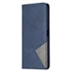 Чехол-книжка с кармашками UniCase Geometric Pattern для Xiaomi Mi 11 Lite / 11 Lite NE - Blue - изображение 3