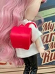 Кукольный рюкзак с принадлежностями для Blythe, Barbie, школьный рюкзак для Блайз, Барби(9101) - изображение 3