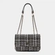 Сумка женская Guess Cessily medium 4020 Черно-белая (H2000029613494) - изображение 1