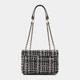 Сумка женская Guess Cessily medium 4020 Черно-белая (H2000029613494) - изображение 3