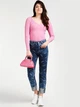 Сумка женская Guess Shilan croc mini 616 Малиновая (H2000029613401) - изображение 3