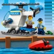 Конструктор LEGO City Police Полицейский вертолет 51 деталь (60275) - изображение 5