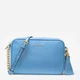 Сумка женская кожаная Michael Kors Jet Set Md Camera Bag 32F7GGNM8L-485 Светло-синяя - изображение 1